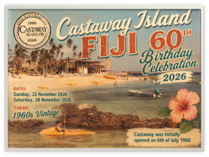 Castaway Island, Fiji Turns 60